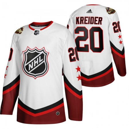 Pánské Hokejový Dres New York Rangers Chris Kreider 20 2022 NHL All-Star Bílý Authentic